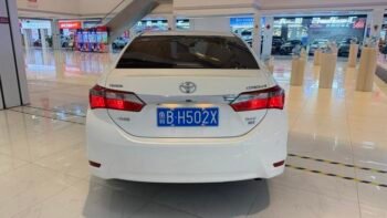 Used 2017 Corolla Leather Edition export to Ivory Coast
